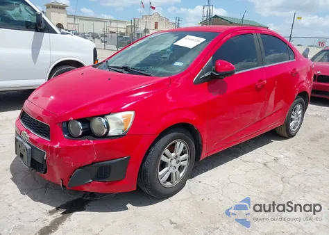 2015 Chevrolet Sonic Lt Auto из США, поврежденный, VIN 1G1JC5SH4F4160047